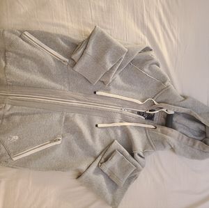 PRPS zip up hooded sweatshirt